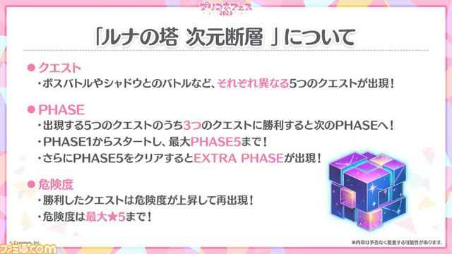 【プリコネR】“プリコネフェス2023”新情報まとめ。『グラブル』とのコラボを発表。ミソラの登場決定やクリスティーナ★6才能開花など盛りだくさんの情報をお届け 記事編集に戻る