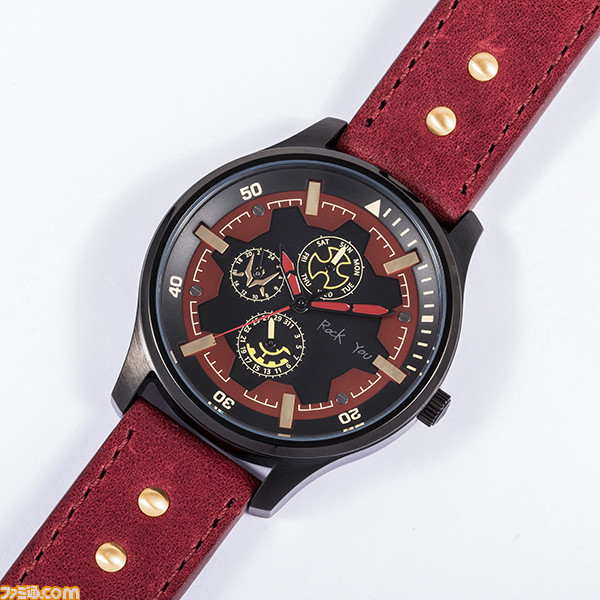 『ギルティギア ストライヴ』ソルの衣装の刺繍を施したジャケットや時計が新登場。スーパーグルーピーズで本日(2月14日)予約開始