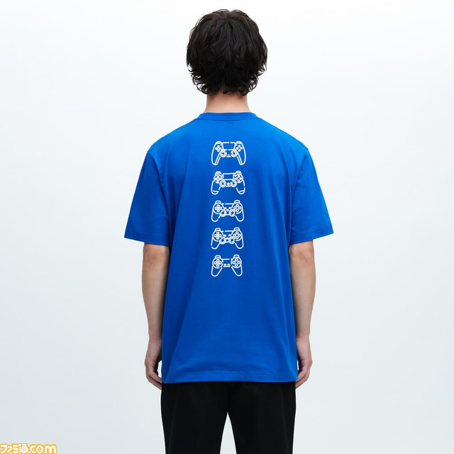プレイステーションのTシャツが本日(2/20)より発売。歴代のゲーム機とコントローラーを遊び心満載のラインアートで表現