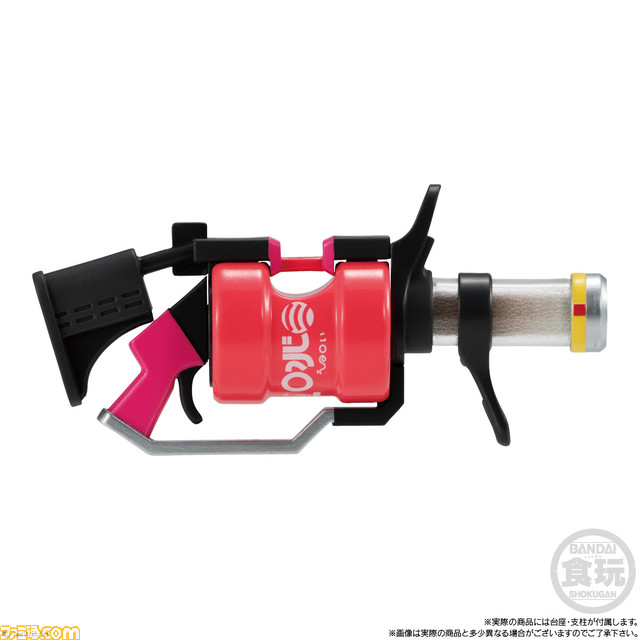 『スプラトゥーン3』新武器ストリンガーやお馴染みのスプラシューターなどブキ8種が手のひらサイズのハイクオリティなフィギュアになって食玩で登場