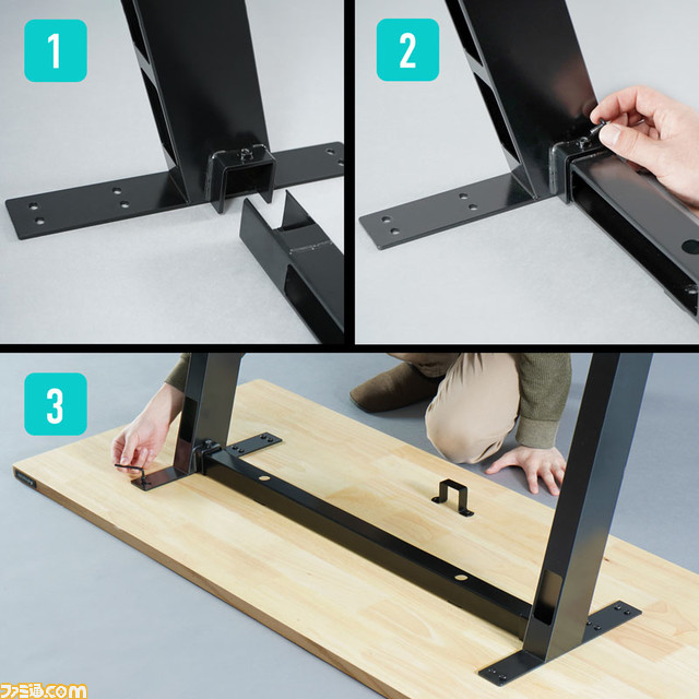 PCの配線問題を解決するゲーミングデスク“ケーブルマスター”がバウヒュッテより発売。脚部に配線を隠してスッキリとしたPC環境に!