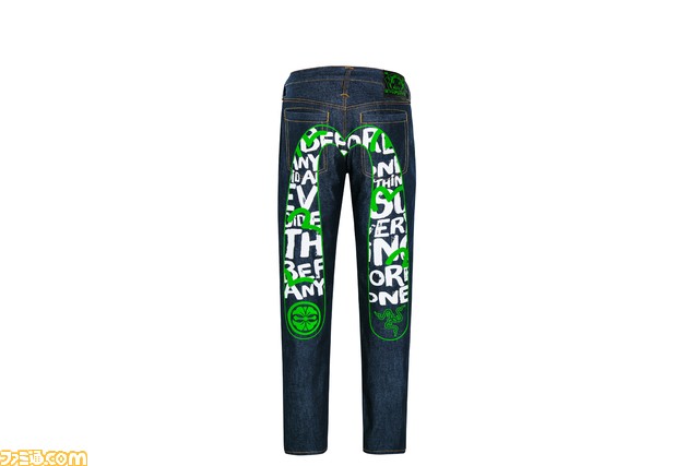 Razerロゴのトリプルヘッドスネークを施したジーンズがクール！ デニムブランド・EVISUとのコラボ6製品が2月25日発売