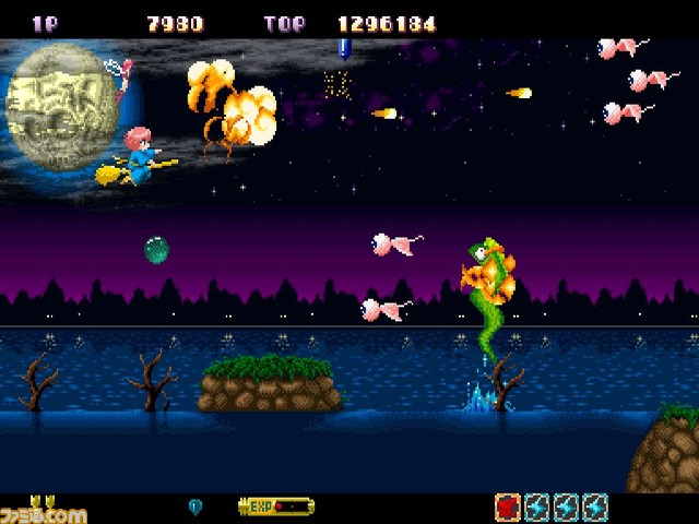 『コットン』（X68000版）が“プロジェクトEGG”に登場。12強化段階のショットや魔法を駆使して攻略する横スクロールシューティング