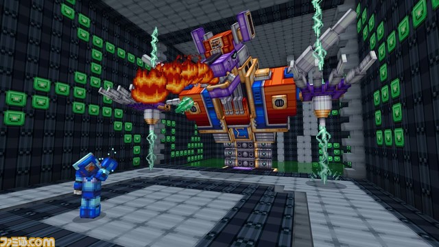『マインクラフト』で『ロックマンX』がプレイ可能となるDLCが発表。原作BGMとともに、エックスバスターを用いたボス戦が楽しめる