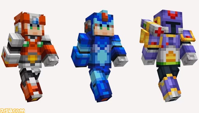 『マインクラフト』で『ロックマンX』がプレイ可能となるDLCが発表。原作BGMとともに、エックスバスターを用いたボス戦が楽しめる