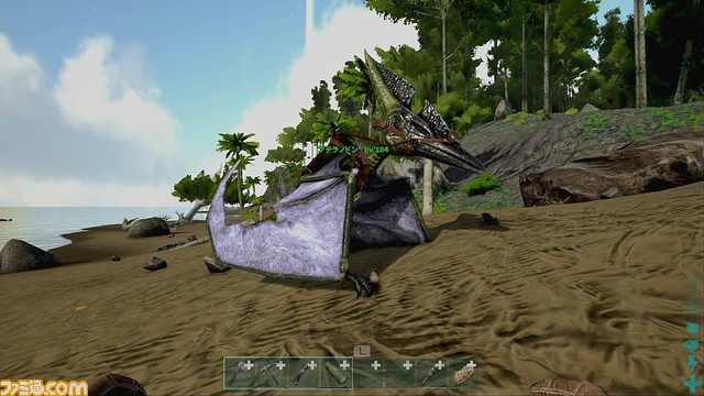 Switch版『ARK』レビュー。恐竜のテイムなどのおもしろさは健在だし、持ち運んで遊べるのも最高。ただし画質やフレームレートなど他機種版に比べると劣る点も