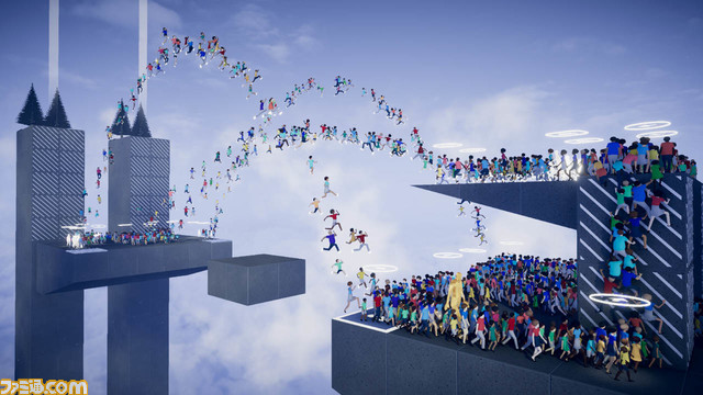 『ヒューマニティー』2023年5月発売。主人公の柴犬が意思も目的も失った人間たちを光の柱へと導くアクションパズルゲーム【State of Play】