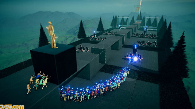 『ヒューマニティー』2023年5月発売。主人公の柴犬が意思も目的も失った人間たちを光の柱へと導くアクションパズルゲーム【State of Play】