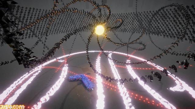 『ヒューマニティー』2023年5月発売。主人公の柴犬が意思も目的も失った人間たちを光の柱へと導くアクションパズルゲーム【State of Play】