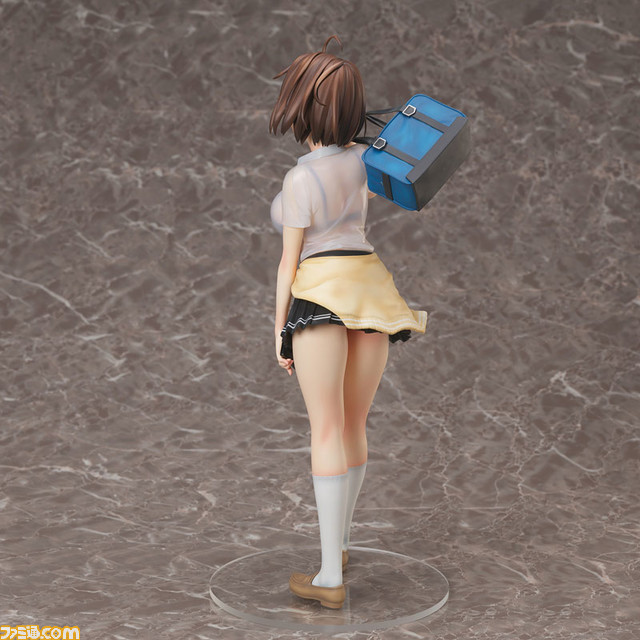 『アズールレーン』学生服姿のボルチモア1/4スケールフィギュアが登場。透明素材で再現したシャツ透けが美しすぎる…！