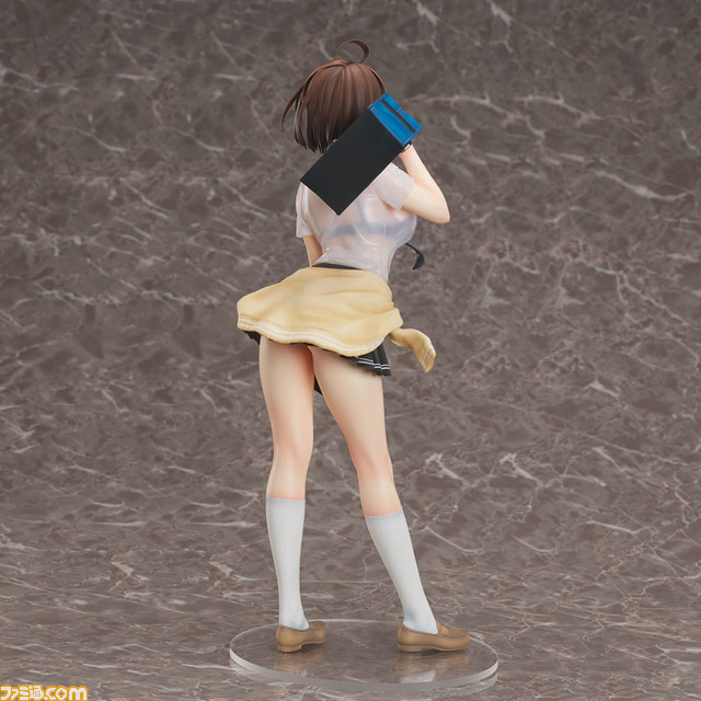 『アズールレーン』学生服姿のボルチモア1/4スケールフィギュアが登場。透明素材で再現したシャツ透けが美しすぎる…！