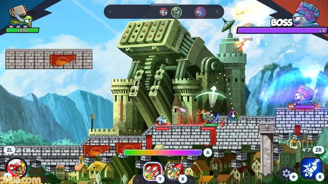 Switch『ポトリスS』4月27日に発売決定。砲撃方法の異なるタンクたちを操作してステージ突破を目指すシューティングゲーム