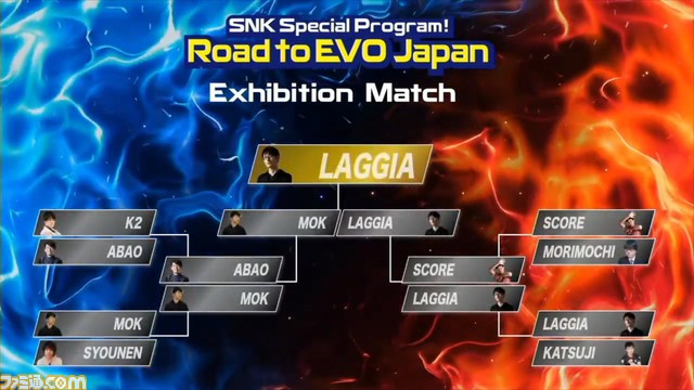 EVO Japan 2023前哨戦はLaggiaが優勝。“SNK特番！Road to EVO Japan”リポート