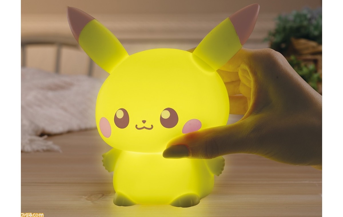 ポケモン』ぷにぷにのピカチュウが光るルームライトが登場