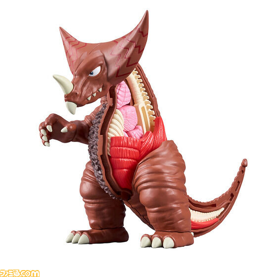 『ウルトラマン』古代怪獣“ゴモラ”が立体パズルシリーズ“解体パズル”に登場。内蔵や筋肉、骨、外皮など全40パーツを組み立てよう!