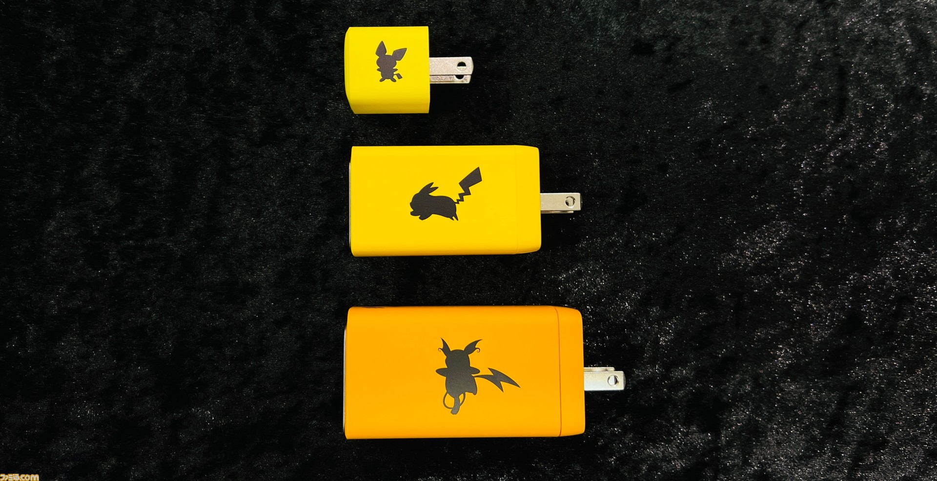 『ポケモン』ピチュー、ピカチュウ、ライチュウのAnker充電器が20 