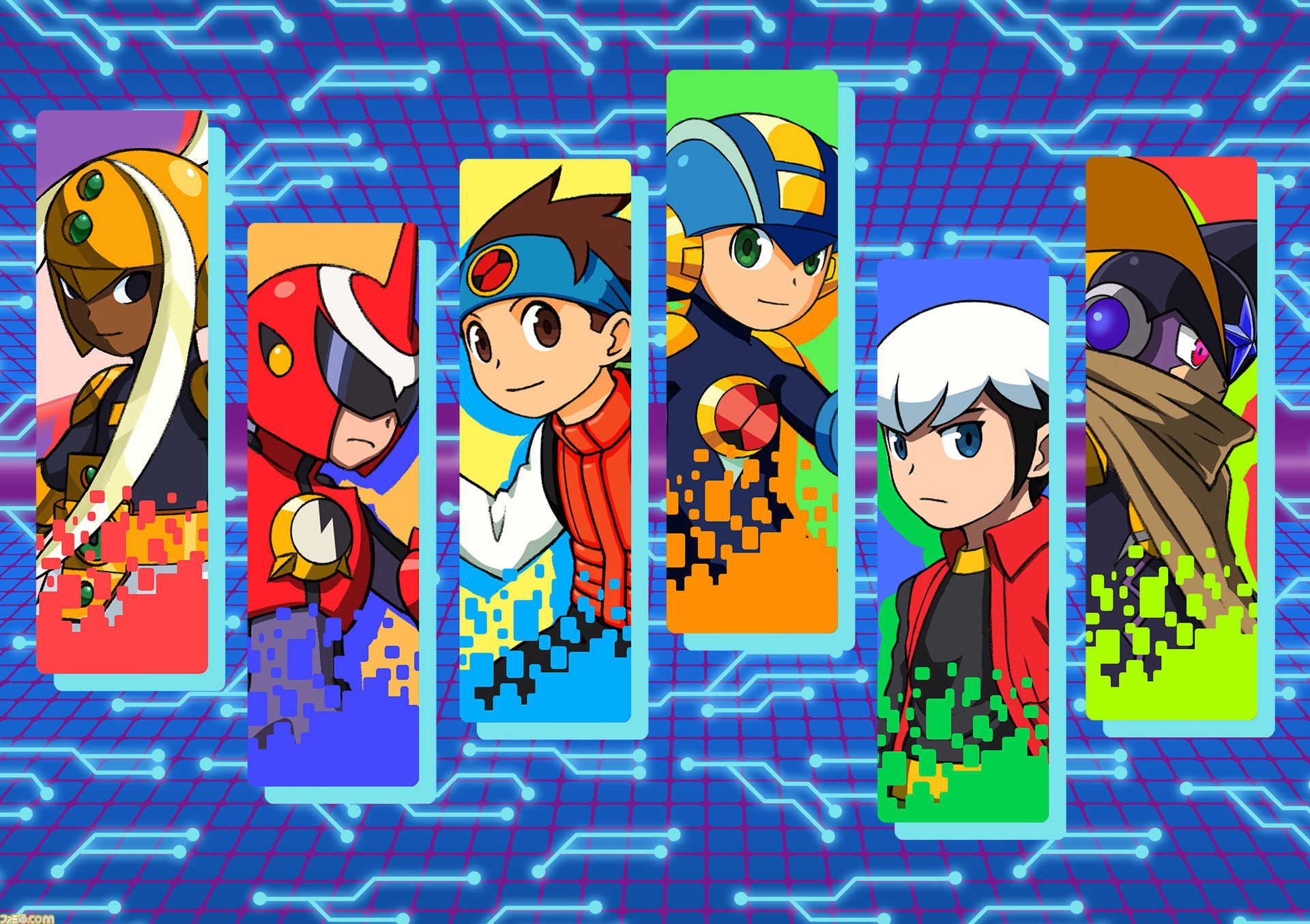 ロックマンエグゼ』シリーズとカプコンカフェ池袋店・梅田店のコラボが