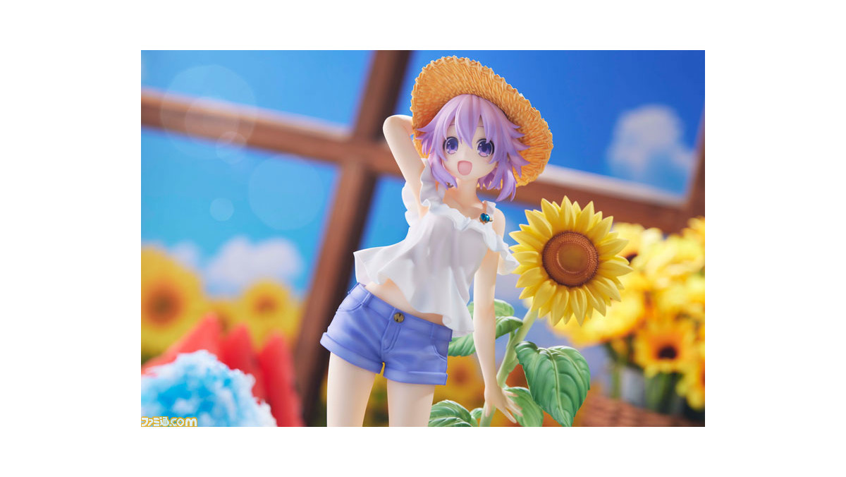 超次元ゲイム ネプテューヌ』夏服のネプテューヌのフィギュアが登場