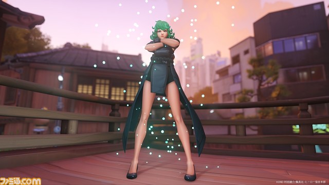 『オーバーウォッチ 2』×『ワンパンマン』コラボがスタート!OW2のキャラクター達がサイタマ、ジェノス、戦慄のタツマキ、無免ライダーに扮するコスチュームが登場!ソルジャー76はチャリで来る。