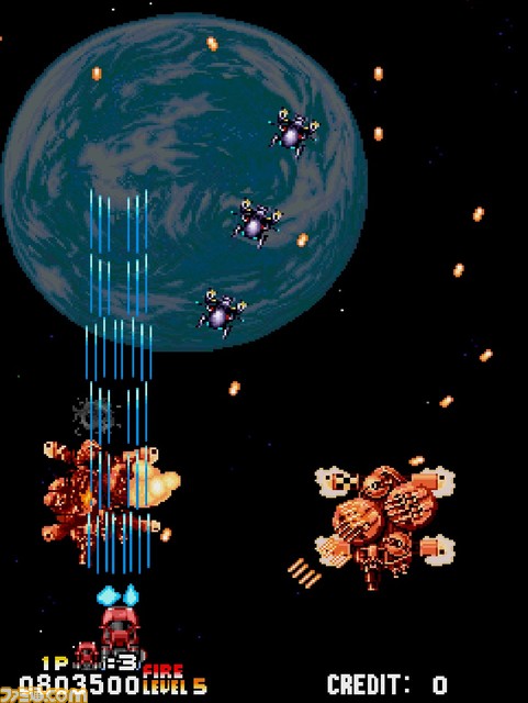 【アケアカ】Switch/PS4『ターボフォース』が3/9に配信決定。未来世界で愛車と共に世界を救うシューティングゲーム