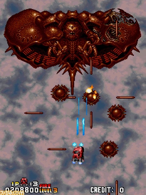 【アケアカ】Switch/PS4『ターボフォース』が3/9に配信決定。未来世界で愛車と共に世界を救うシューティングゲーム