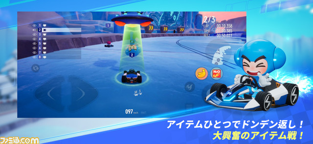 『カートライダー ドリフト』本日(3/9)より正式サービス開始。PS4、Xbox One版に対応する他、新コース、新キャラも追加