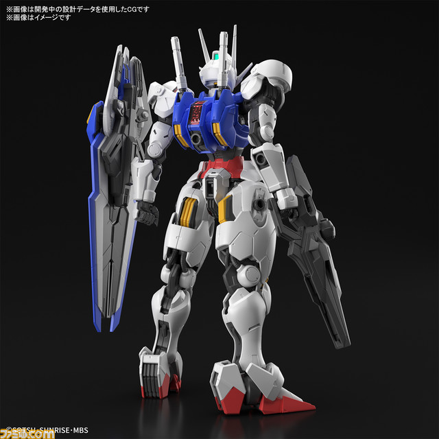 【素組み組立品】ガンプラ　フルメカニクス　1/100　ガンダムエアリアル