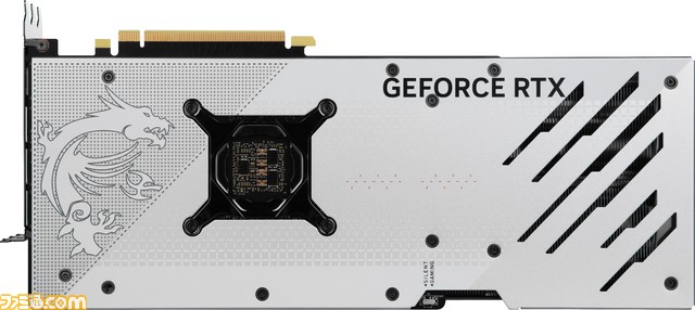 MSI初となるホワイトデザインの冷却クーラーを搭載したグラボ“GeForce RTX 4070 Ti GAMING X TRIO WHITE 12G”が数量限定で発売