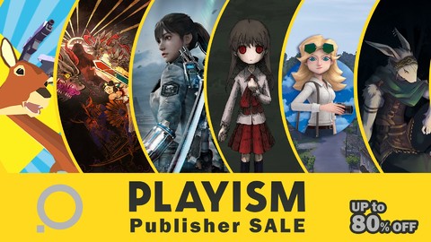 『Ib(イヴ)』20%オフ、『幻想のヴァルキューレ』20%オフ、『ごく普通の鹿のゲーム』40%オフ。PLAYISMのPCタイトルセールがSteamで開催