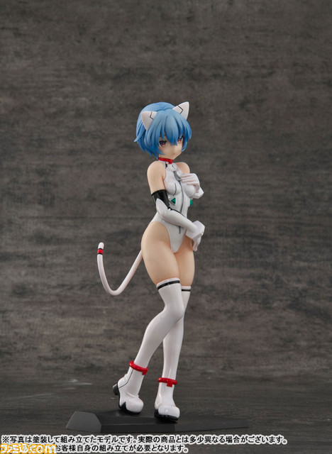 『エヴァンゲリオン』綾波レイの組み立て式フィギュアがリニューアルして登場。初心者でも組立てしやすいような説明書が付属。あみあみで予約受付中