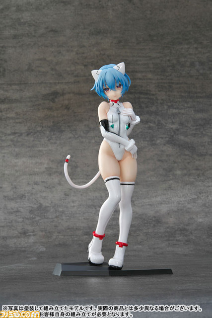 『エヴァンゲリオン』綾波レイの組み立て式フィギュアがリニューアルして登場。初心者でも組立てしやすいような説明書が付属。あみあみで予約受付中
