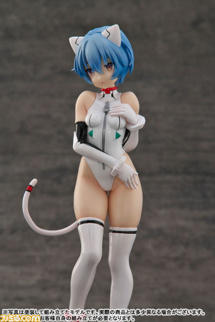 『エヴァンゲリオン』綾波レイの組み立て式フィギュアがリニューアルして登場。初心者でも組立てしやすいような説明書が付属。あみあみで予約受付中
