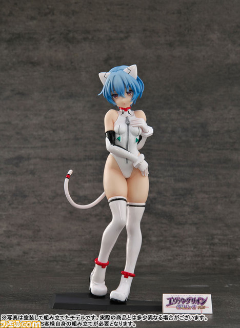『エヴァンゲリオン』綾波レイの組み立て式フィギュアがリニューアルして登場。初心者でも組立てしやすいような説明書が付属。あみあみで予約受付中