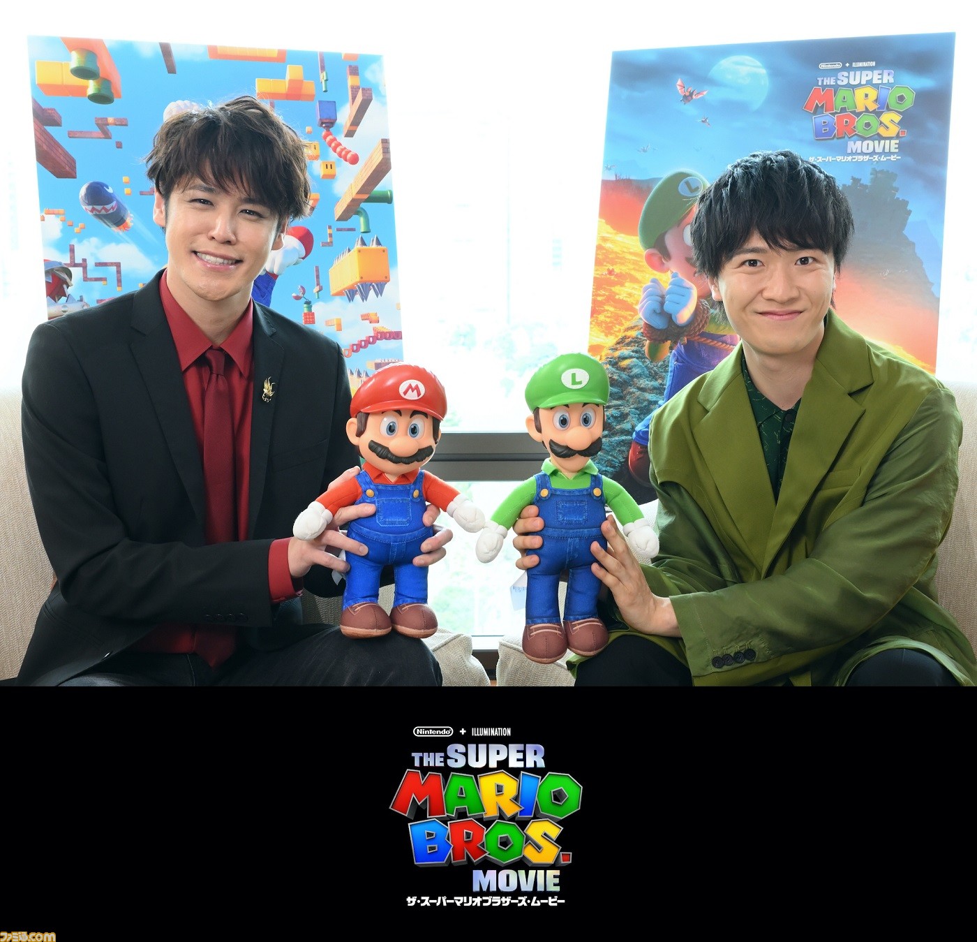 アニメジャパン2023】映画『スーパーマリオ』が出展決定。宮野真守(マリオ役)と畠中祐(ルイージ役)の会場限定インタビュー映像を公開 ザ・スーパーマリオブラザーズ・ムービー広告