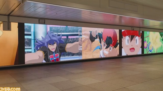 【アニポケ】サトシ、ピカチュウのこれまでの旅を振り返る特別映像が新宿ウォール456プレミアムにて公開中。放映は3月19日(日)まで