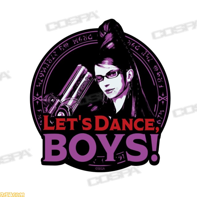 『ベヨネッタ』『ベヨネッタ3』より公式グッズが登場。ベヨネッタが大きくデザインされたTシャツやステッカー、ロックグラスなどがラインアップ