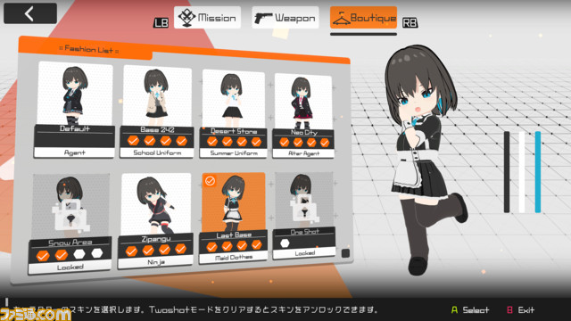 クールでかわいいガンシューティング『Physical Layer』がSteamにて配信開始。女子高生エージェントを操作して敵基地への潜入を目指す！