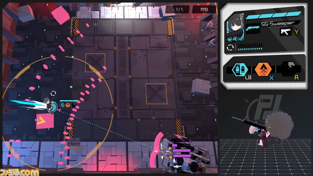 クールでかわいいガンシューティング『Physical Layer』がSteamにて配信開始。女子高生エージェントを操作して敵基地への潜入を目指す！