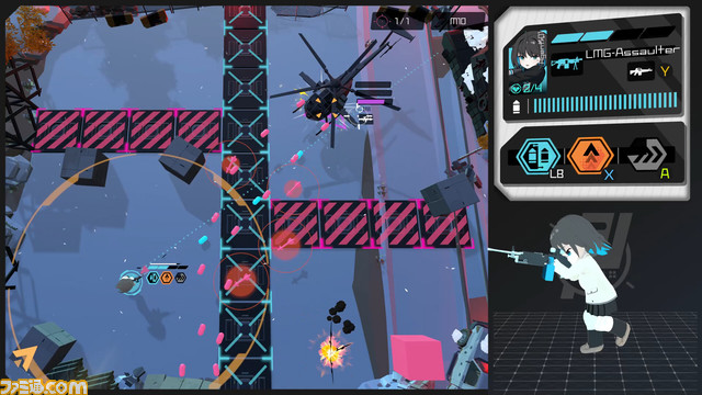 クールでかわいいガンシューティング『Physical Layer』がSteamにて配信開始。女子高生エージェントを操作して敵基地への潜入を目指す！