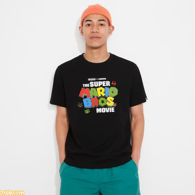 映画『スーパーマリオ』のユニクロUTが4月下旬に発売！冒険に登場するキャラクターやアイテムなどマリオの世界観をそのままに表現