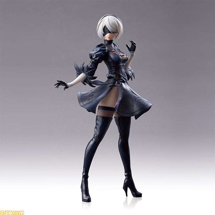 ニーアオートマタ 2B フィギュア ブラックボックスエディション 特典 外箱付き