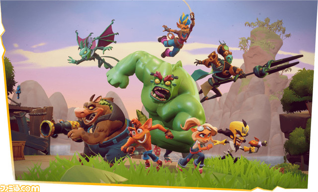 【クラッシュ・バンディクー新作】『クラッシュ・チーム・ランブル』6月20日に発売決定。4vs4のマルチ対戦アクション。先行予約でクローズドベータテストに参加可能