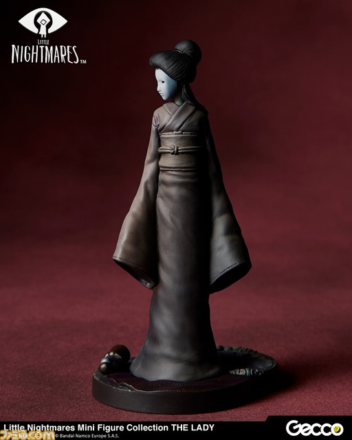 『リトルナイトメア』より巨大船舶モウのオーナー“レディ”のフィギュアが登場!青白い仮面の陰影や背面に落とされた影がミステリアスな雰囲気を演出