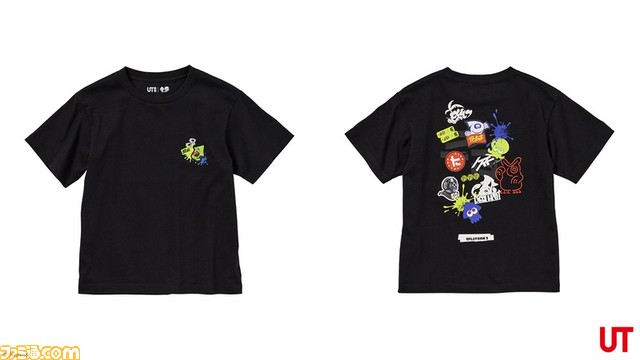 『スプラトゥーン3』×ユニクロのイカすコラボUTが本日(3/24)より発売。インク飛び交うイカ&タコデザインのTシャツが大人向け、子ども向けサイズで登場