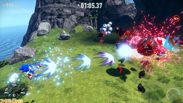 『ソニックフロンティア』無料大型アプデ第1弾が配信開始。電脳空間チャレンジやバトルラッシュなどやり込み要素が多数追加。新難易度“エクストリーム”も実装