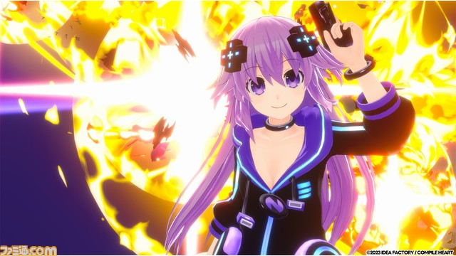 PS5『超次元ゲイム ネプテューヌ GameMaker R:Evolution』ファミ通DXパックの予約受付を本日(3/23)よりエビテンにて開始。描き下ろしイラストタペストリーや3Dクリスタル“ネプテューヌ”が付属