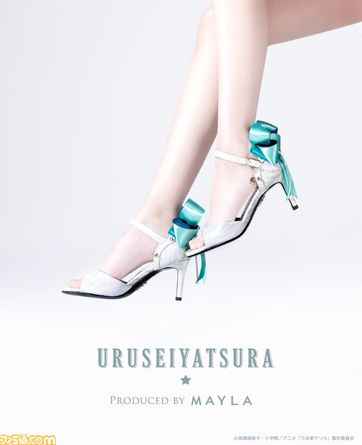 『うる星やつら』ラムちゃんのトラ柄ビキニやセーラー服がキュートなサンダルに。3月31日(金)18時より受注販売。電撃を受けたように、体温が2℃あがる