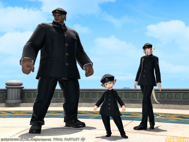 『FF14』学ラン、セーラー服を再現したエデュカント・コスチュームセットが新登場。本日(3/27)より開催の“エッグハント”関連アイテムのセールも実施中