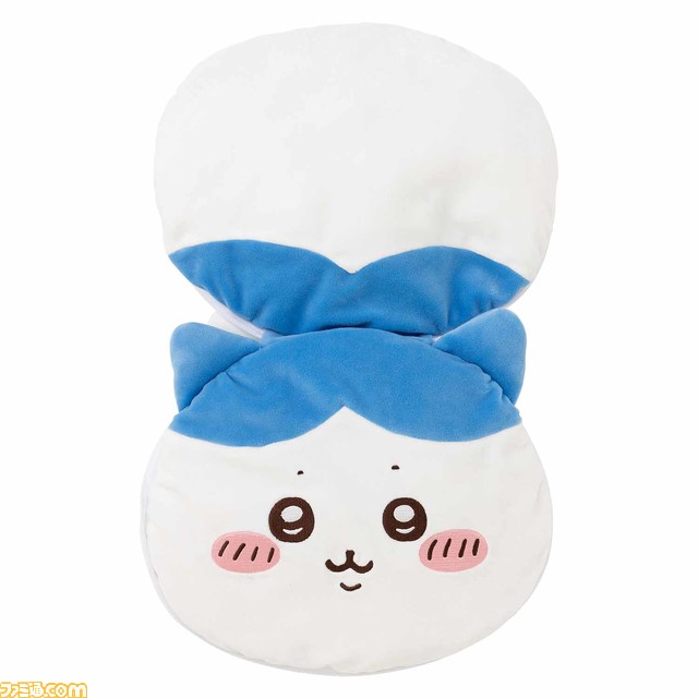 『ちいかわ』もちふわアイテムのオンラインくじが4月3日11時より発売。BIGサイズクッションや寝そべりぬいぐるみ、まんまるポーチなどがラインアップ