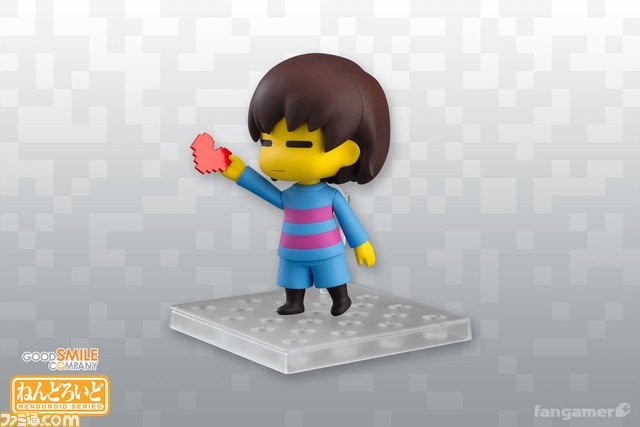 『UNDERTALE』主人公ニンゲンのねんどろいどが本日（3/28）より予約開始。タマシイやフラウィ、トリエルとの手つなぎパーツが付属